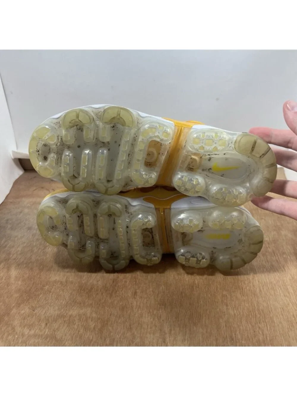 Nike Air VaporMax Plus 'Go The Extra Smile' Women Size 8 Yellow Shoes DO5874-700